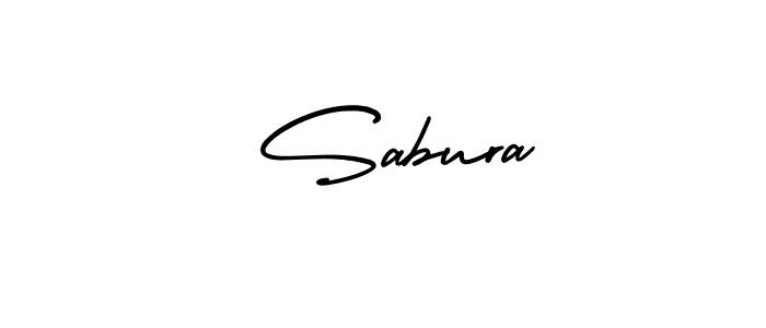 How to make  Sabura signature? AmerikaSignatureDemo-Regular is a professional autograph style. Create handwritten signature for  Sabura name.  Sabura signature style 3 images and pictures png