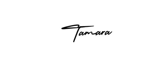 How to make  Tamara signature? AmerikaSignatureDemo-Regular is a professional autograph style. Create handwritten signature for  Tamara name.  Tamara signature style 3 images and pictures png