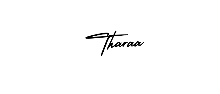 if you are searching for the best signature style for your name  Tharaa. so please give up your signature search. here we have designed multiple signature styles  using AmerikaSignatureDemo-Regular.  Tharaa signature style 3 images and pictures png