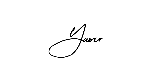  Yasir stylish signature style. Best Handwritten Sign (AmerikaSignatureDemo-Regular) for my name. Handwritten Signature Collection Ideas for my name  Yasir.  Yasir signature style 3 images and pictures png