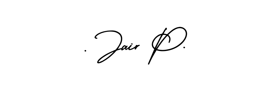 How to make . Jair P. name signature. Use AmerikaSignatureDemo-Regular style for creating short signs online. This is the latest handwritten sign. . Jair P. signature style 3 images and pictures png