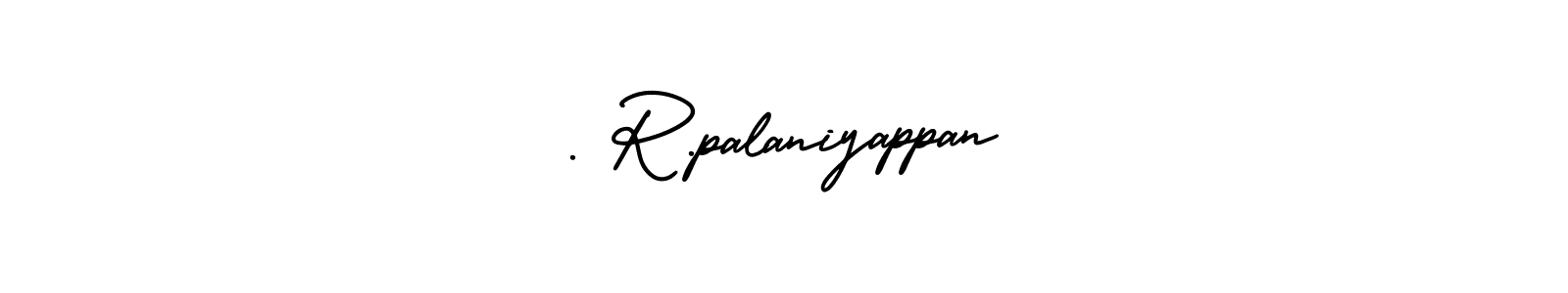 Create a beautiful signature design for name . R.palaniyappan. With this signature (AmerikaSignatureDemo-Regular) fonts, you can make a handwritten signature for free. . R.palaniyappan signature style 3 images and pictures png