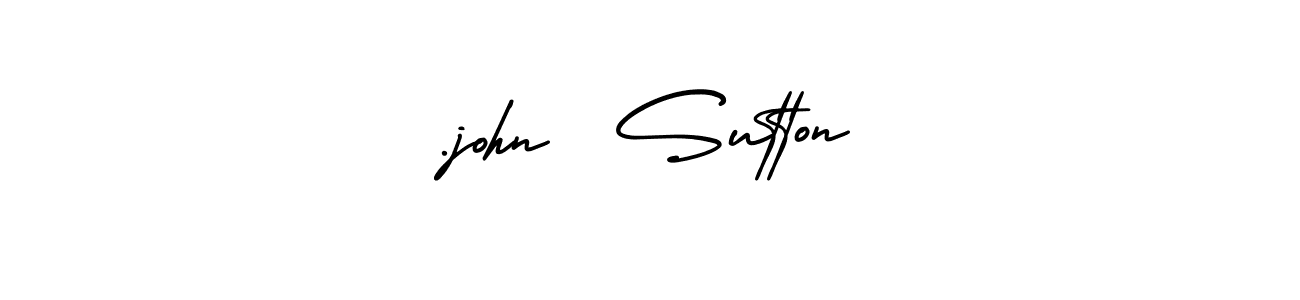 Create a beautiful signature design for name .john  Sutton. With this signature (AmerikaSignatureDemo-Regular) fonts, you can make a handwritten signature for free. .john  Sutton signature style 3 images and pictures png