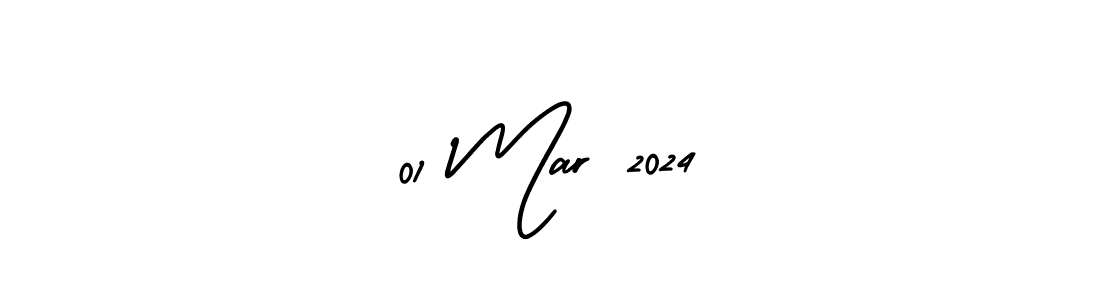 How to make 01 Mar 2024 name signature. Use AmerikaSignatureDemo-Regular style for creating short signs online. This is the latest handwritten sign. 01 Mar 2024 signature style 3 images and pictures png