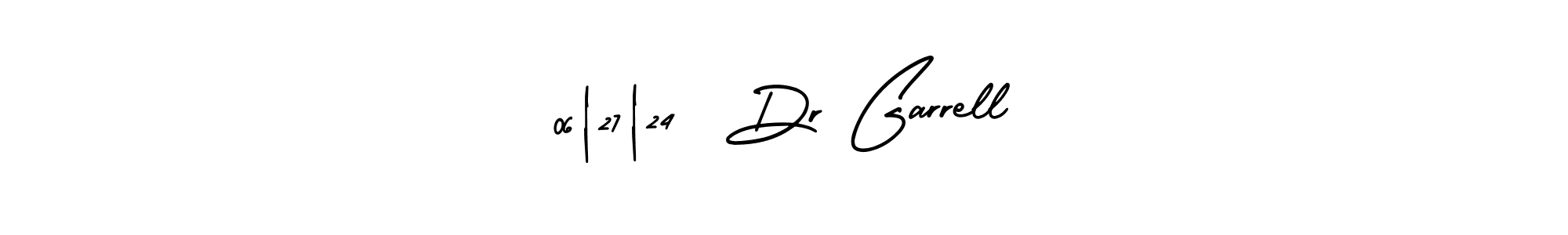 06|27|24  Dr Garrell stylish signature style. Best Handwritten Sign (AmerikaSignatureDemo-Regular) for my name. Handwritten Signature Collection Ideas for my name 06|27|24  Dr Garrell. 06|27|24  Dr Garrell signature style 3 images and pictures png