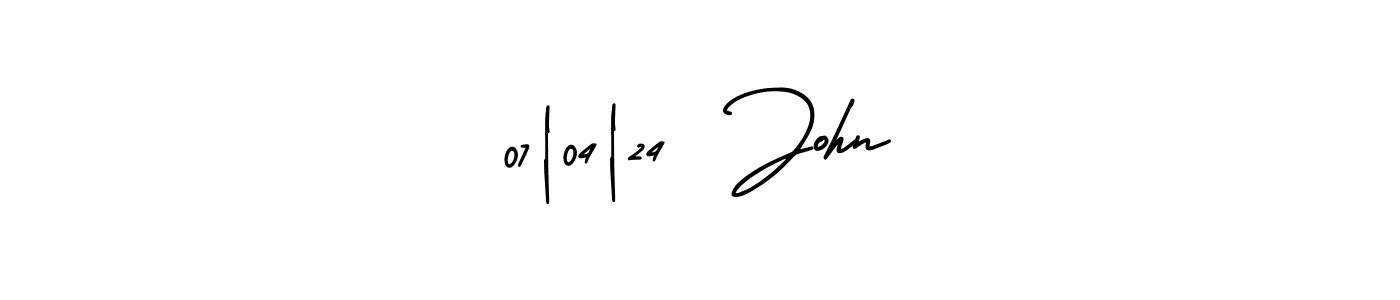 if you are searching for the best signature style for your name 07|04|24  John. so please give up your signature search. here we have designed multiple signature styles  using AmerikaSignatureDemo-Regular. 07|04|24  John signature style 3 images and pictures png