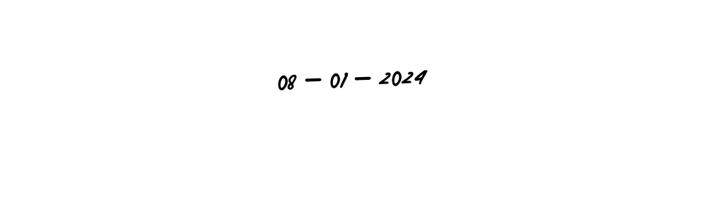 Design your own signature with our free online signature maker. With this signature software, you can create a handwritten (AmerikaSignatureDemo-Regular) signature for name 08-01-2024. 08-01-2024 signature style 3 images and pictures png