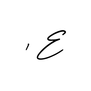 Use a signature maker to create a handwritten signature online. With this signature software, you can design (AmerikaSignatureDemo-Regular) your own signature for name 1 E. 1 E signature style 3 images and pictures png