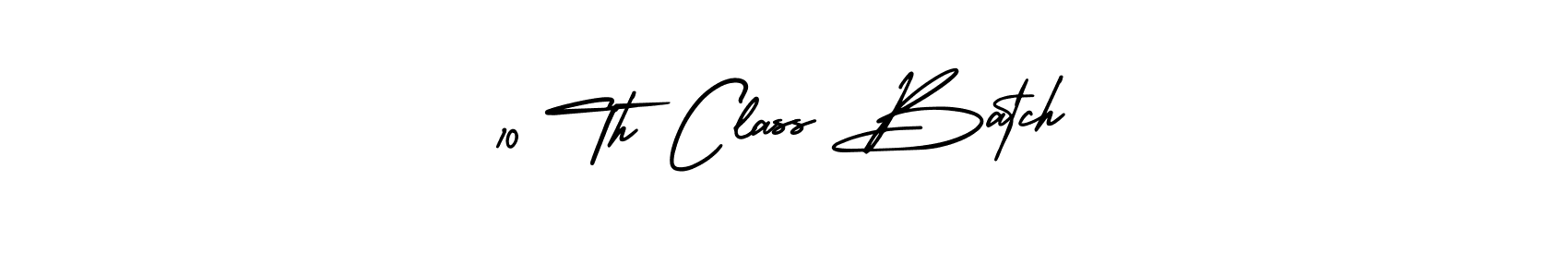 How to make 10 Th Class Batch signature? AmerikaSignatureDemo-Regular is a professional autograph style. Create handwritten signature for 10 Th Class Batch name. 10 Th Class Batch signature style 3 images and pictures png