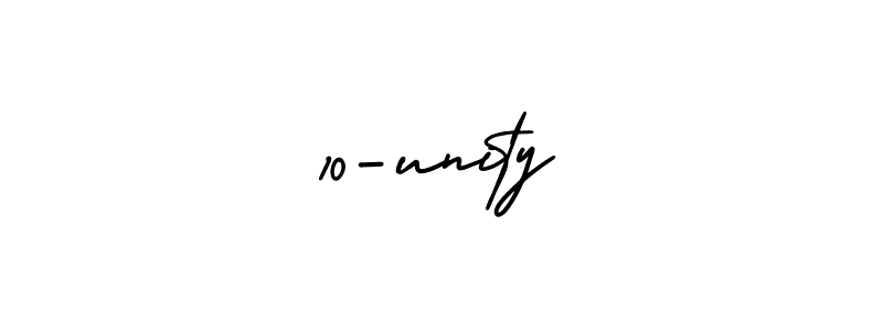 10-unity stylish signature style. Best Handwritten Sign (AmerikaSignatureDemo-Regular) for my name. Handwritten Signature Collection Ideas for my name 10-unity. 10-unity signature style 3 images and pictures png