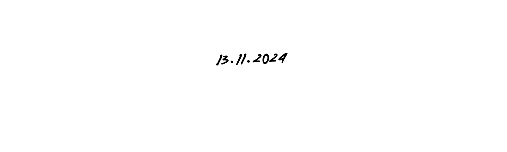 You should practise on your own different ways (AmerikaSignatureDemo-Regular) to write your name (13.11.2024) in signature. don't let someone else do it for you. 13.11.2024 signature style 3 images and pictures png