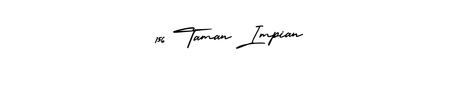Design your own signature with our free online signature maker. With this signature software, you can create a handwritten (AmerikaSignatureDemo-Regular) signature for name 156 Taman Impian. 156 Taman Impian signature style 3 images and pictures png