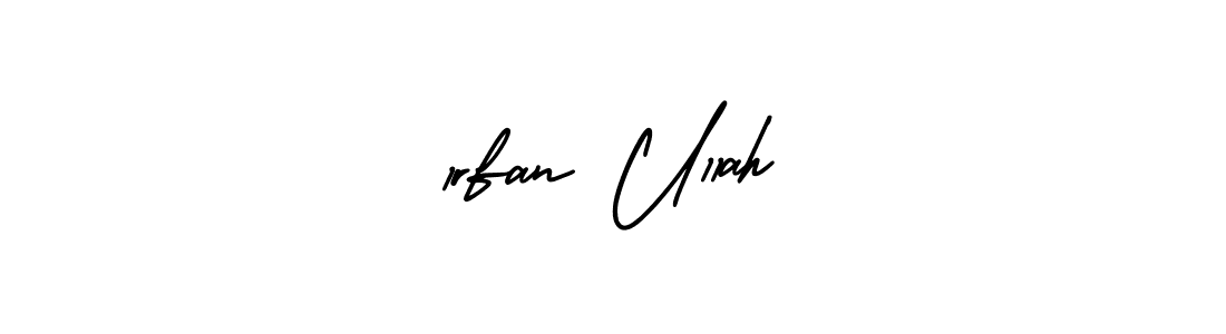 Design your own signature with our free online signature maker. With this signature software, you can create a handwritten (AmerikaSignatureDemo-Regular) signature for name 1rfan U11ah. 1rfan U11ah signature style 3 images and pictures png