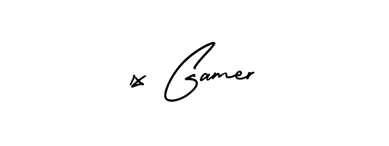 How to Draw 1x Gamer signature style? AmerikaSignatureDemo-Regular is a latest design signature styles for name 1x Gamer. 1x Gamer signature style 3 images and pictures png