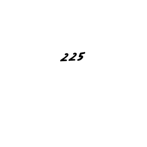 You should practise on your own different ways (AmerikaSignatureDemo-Regular) to write your name (225) in signature. don't let someone else do it for you. 225 signature style 3 images and pictures png