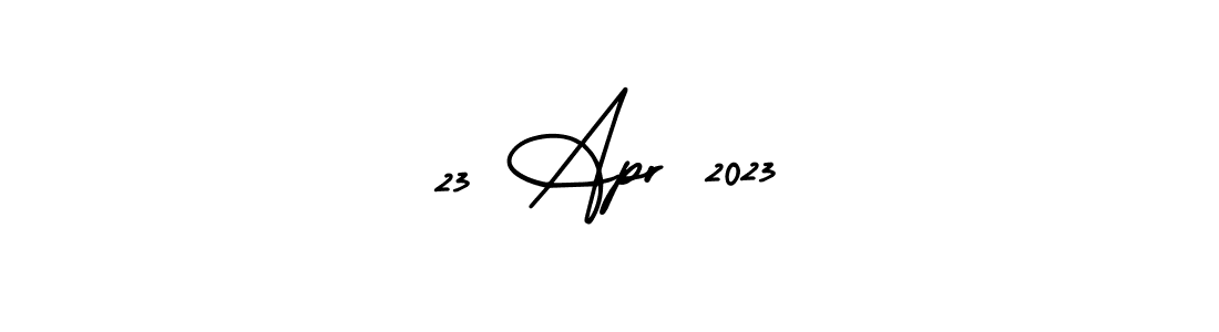 Make a beautiful signature design for name 23 Apr 2023. With this signature (AmerikaSignatureDemo-Regular) style, you can create a handwritten signature for free. 23 Apr 2023 signature style 3 images and pictures png