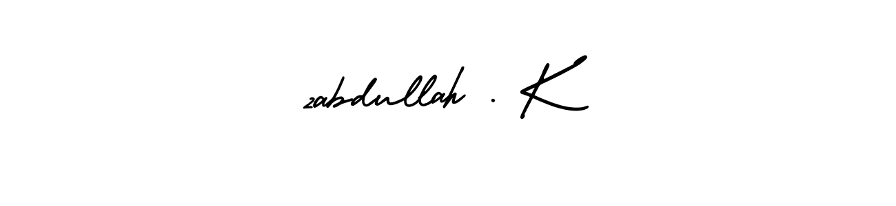 Best and Professional Signature Style for 2abdullah . K. AmerikaSignatureDemo-Regular Best Signature Style Collection. 2abdullah . K signature style 3 images and pictures png