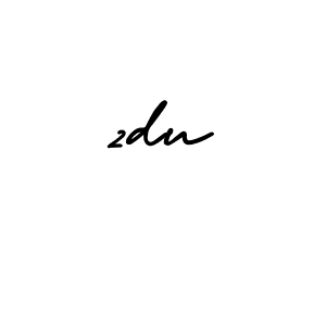How to Draw 2du signature style? AmerikaSignatureDemo-Regular is a latest design signature styles for name 2du. 2du signature style 3 images and pictures png