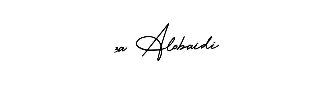 How to make 3a Alobaidi signature? AmerikaSignatureDemo-Regular is a professional autograph style. Create handwritten signature for 3a Alobaidi name. 3a Alobaidi signature style 3 images and pictures png