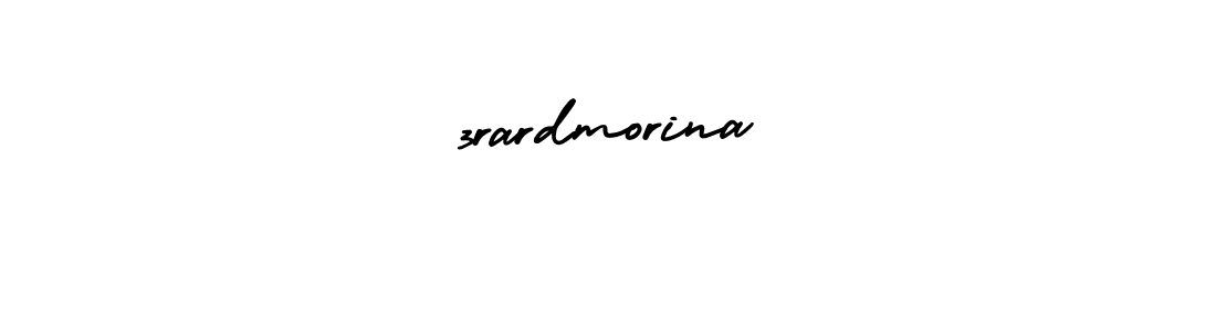 How to make 3rardmorina signature? AmerikaSignatureDemo-Regular is a professional autograph style. Create handwritten signature for 3rardmorina name. 3rardmorina signature style 3 images and pictures png