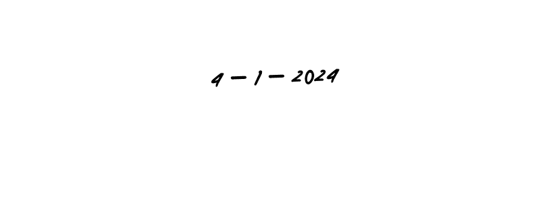 Check out images of Autograph of 4-1-2024 name. Actor 4-1-2024 Signature Style. AmerikaSignatureDemo-Regular is a professional sign style online. 4-1-2024 signature style 3 images and pictures png