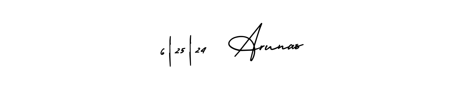 How to make 6|25|24  Arunas signature? AmerikaSignatureDemo-Regular is a professional autograph style. Create handwritten signature for 6|25|24  Arunas name. 6|25|24  Arunas signature style 3 images and pictures png