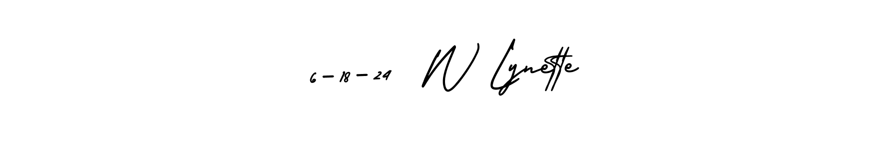 You can use this online signature creator to create a handwritten signature for the name 6-18-24  W Lynette. This is the best online autograph maker. 6-18-24  W Lynette signature style 3 images and pictures png