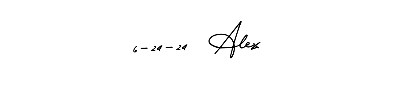 Check out images of Autograph of 6-24-24  Alex name. Actor 6-24-24  Alex Signature Style. AmerikaSignatureDemo-Regular is a professional sign style online. 6-24-24  Alex signature style 3 images and pictures png