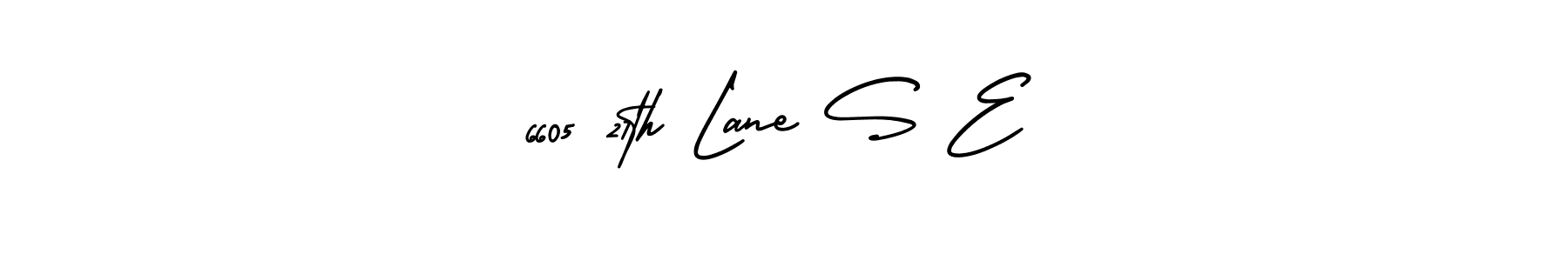 if you are searching for the best signature style for your name 6605 27th Lane S E. so please give up your signature search. here we have designed multiple signature styles  using AmerikaSignatureDemo-Regular. 6605 27th Lane S E signature style 3 images and pictures png