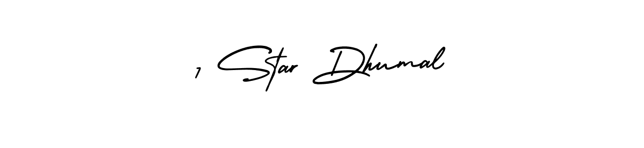 if you are searching for the best signature style for your name 7 Star Dhumal. so please give up your signature search. here we have designed multiple signature styles  using AmerikaSignatureDemo-Regular. 7 Star Dhumal signature style 3 images and pictures png