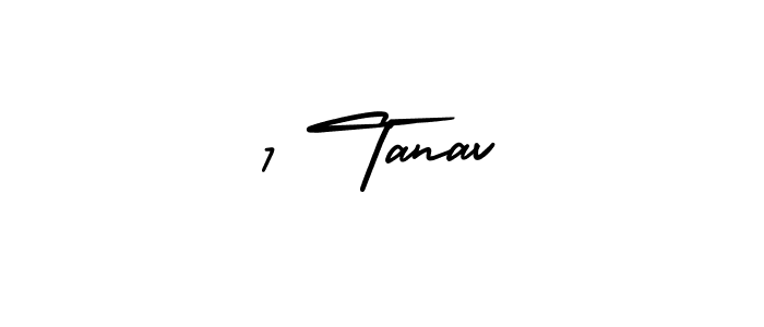 AmerikaSignatureDemo-Regular is a professional signature style that is perfect for those who want to add a touch of class to their signature. It is also a great choice for those who want to make their signature more unique. Get 7 Tanav name to fancy signature for free. 7 Tanav signature style 3 images and pictures png