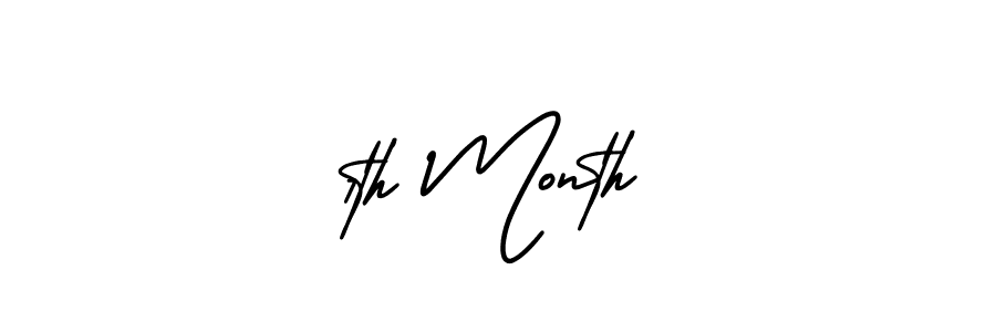 Create a beautiful signature design for name 7th Month. With this signature (AmerikaSignatureDemo-Regular) fonts, you can make a handwritten signature for free. 7th Month signature style 3 images and pictures png