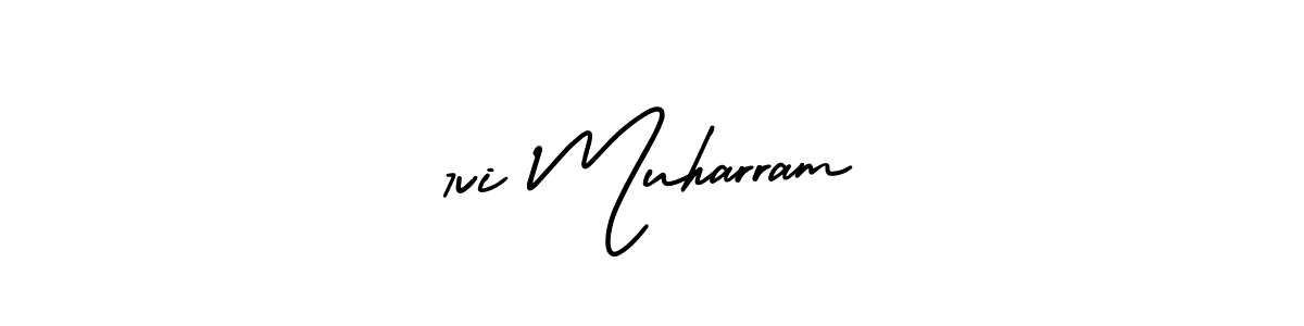 Make a beautiful signature design for name 7vi Muharram. With this signature (AmerikaSignatureDemo-Regular) style, you can create a handwritten signature for free. 7vi Muharram signature style 3 images and pictures png
