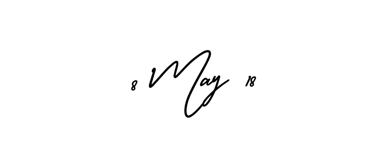 Best and Professional Signature Style for 8 May 18. AmerikaSignatureDemo-Regular Best Signature Style Collection. 8 May 18 signature style 3 images and pictures png