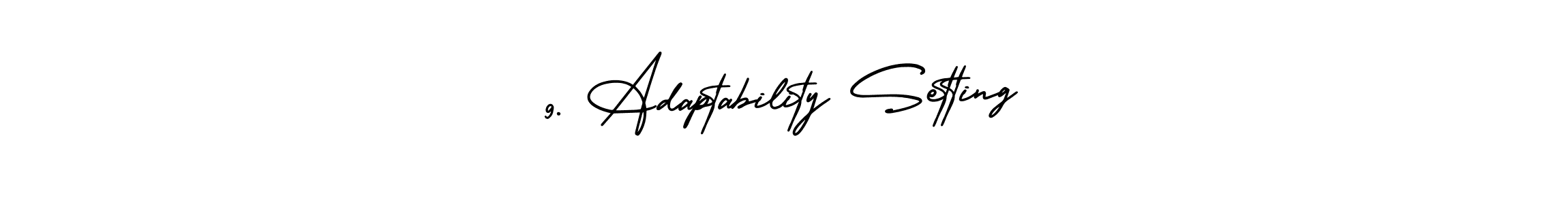 Here are the top 10 professional signature styles for the name 9. Adaptability Setting. These are the best autograph styles you can use for your name. 9. Adaptability Setting signature style 3 images and pictures png