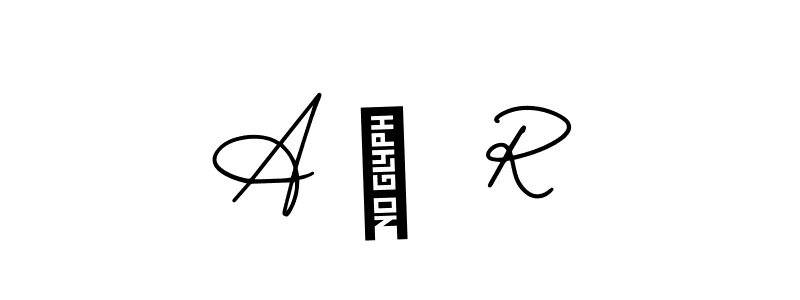 How to make A ♡  R signature? AmerikaSignatureDemo-Regular is a professional autograph style. Create handwritten signature for A ♡  R name. A ♡  R signature style 3 images and pictures png