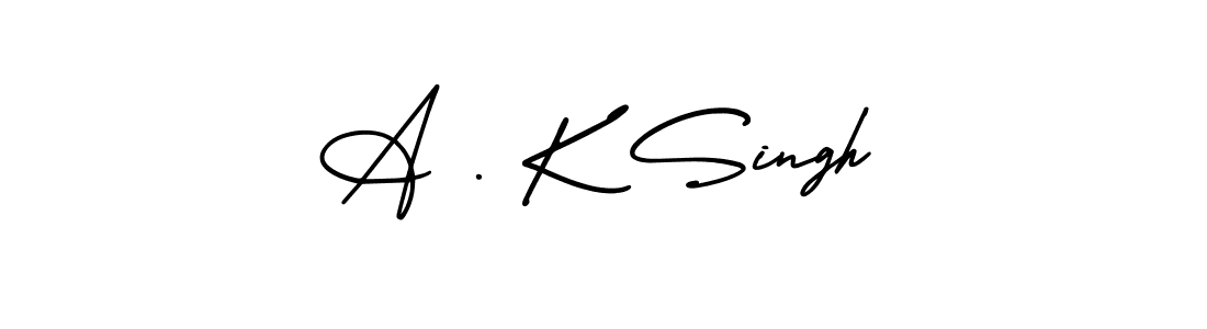 A . K Singh stylish signature style. Best Handwritten Sign (AmerikaSignatureDemo-Regular) for my name. Handwritten Signature Collection Ideas for my name A . K Singh. A . K Singh signature style 3 images and pictures png