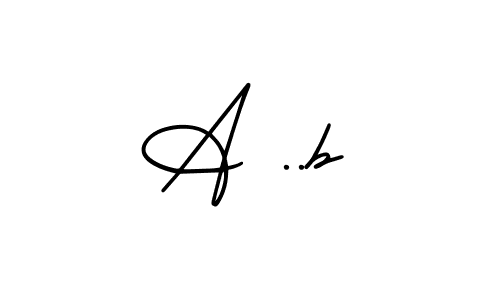 Once you've used our free online signature maker to create your best signature AmerikaSignatureDemo-Regular style, it's time to enjoy all of the benefits that A ..b name signing documents. A ..b signature style 3 images and pictures png