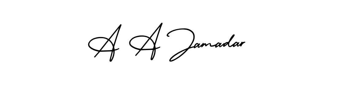Best and Professional Signature Style for A A Jamadar. AmerikaSignatureDemo-Regular Best Signature Style Collection. A A Jamadar signature style 3 images and pictures png