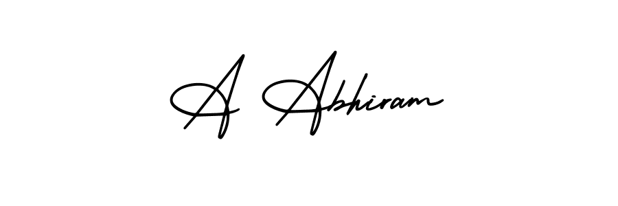 Similarly AmerikaSignatureDemo-Regular is the best handwritten signature design. Signature creator online .You can use it as an online autograph creator for name A Abhiram. A Abhiram signature style 3 images and pictures png