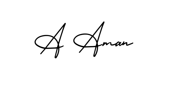 Make a short A Aman signature style. Manage your documents anywhere anytime using AmerikaSignatureDemo-Regular. Create and add eSignatures, submit forms, share and send files easily. A Aman signature style 3 images and pictures png