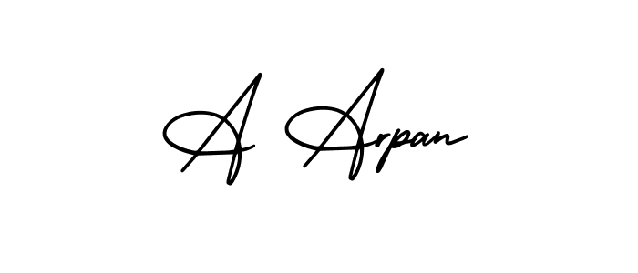 Best and Professional Signature Style for A Arpan. AmerikaSignatureDemo-Regular Best Signature Style Collection. A Arpan signature style 3 images and pictures png