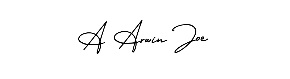 It looks lik you need a new signature style for name A Arwin Joe. Design unique handwritten (AmerikaSignatureDemo-Regular) signature with our free signature maker in just a few clicks. A Arwin Joe signature style 3 images and pictures png