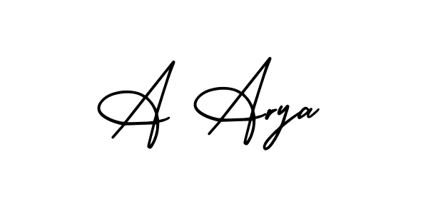 Best and Professional Signature Style for A Arya. AmerikaSignatureDemo-Regular Best Signature Style Collection. A Arya signature style 3 images and pictures png