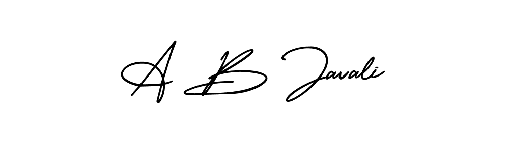 This is the best signature style for the A B Javali name. Also you like these signature font (AmerikaSignatureDemo-Regular). Mix name signature. A B Javali signature style 3 images and pictures png