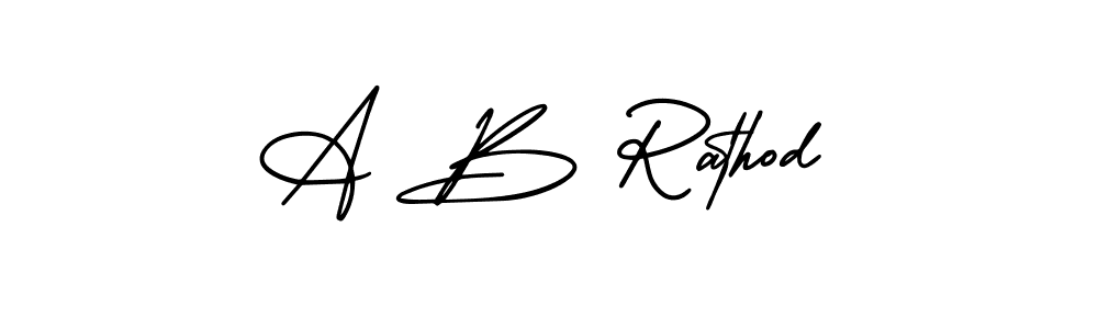 This is the best signature style for the A B Rathod name. Also you like these signature font (AmerikaSignatureDemo-Regular). Mix name signature. A B Rathod signature style 3 images and pictures png