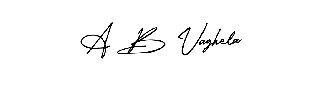 You can use this online signature creator to create a handwritten signature for the name A B Vaghela. This is the best online autograph maker. A B Vaghela signature style 3 images and pictures png
