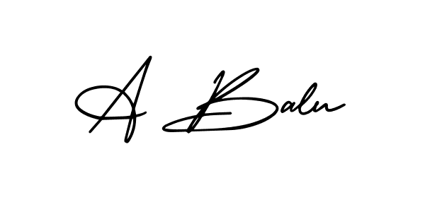 This is the best signature style for the A Balu name. Also you like these signature font (AmerikaSignatureDemo-Regular). Mix name signature. A Balu signature style 3 images and pictures png