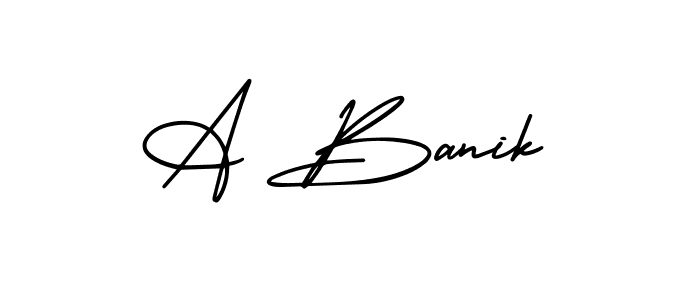 Check out images of Autograph of A Banik name. Actor A Banik Signature Style. AmerikaSignatureDemo-Regular is a professional sign style online. A Banik signature style 3 images and pictures png