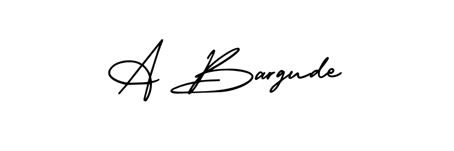 Best and Professional Signature Style for A Bargude. AmerikaSignatureDemo-Regular Best Signature Style Collection. A Bargude signature style 3 images and pictures png